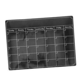 CAXUSD Magnet Strip Writeable Magnet Refrigerator Magnet Magnets Fridge Magnetic Board Label Whiteboard Fridge Dry Erase Plan Whiteboard Magnetic Reminder for Kitchen