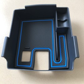 Z.MYUKI Corolla Touring Sports Centre Console Storage Compartment for Toyota E210 Cross Hybrid 2019-2023 2024 Accessories Centre Armrest Organiser (Blue)