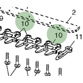 John Deere Original Equipment Knife Guard #E88907