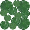 FFNIU 12Pcs Lily Pads for Ponds, Artificial Floating Foam Lotus