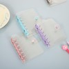 DFsucces A7 Personal Organizer, PVC Clear Material, Clear Binder Cover,