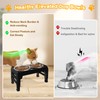 COMESOON Elevated Dog Bowls for Small Medium Dogs, 3 Height