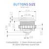 QANBA Gravity LX 30mm Mechanical Pushbutton switch Button Arcade Buttons