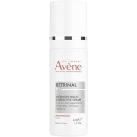 Avene Retrinal Crema de Noche Facial Intenso Antiarrugas con Retinaldehído, Niacinamida y Acido Hialuronico, Crema Hidratante Facial para Piel Madura y Sensible, Uso Diario, 30 ml