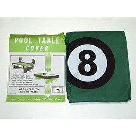 POOL TABLE COVER TO FIT 7FT TABLE WITH 8 BALL DESIGN**