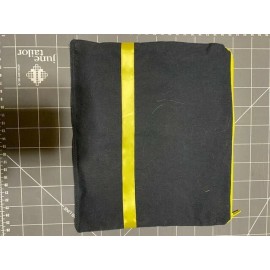 Handmade Utility Bag , Accessories Bag, Hand made Variety of prints and colors 9" by 10"