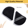 EZONEDEAL 5PCs Powder Puffs For Face Powder, Black Triangle Makeup