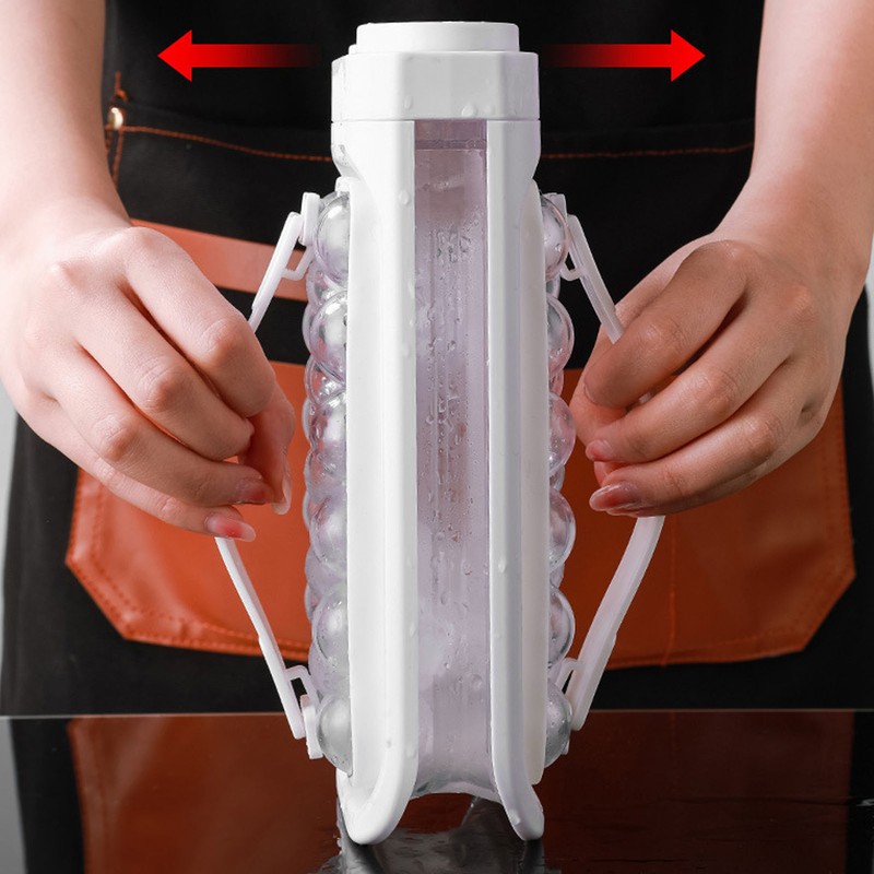 Ice Ball Maker Mold Rapid Demoulding Portable Ice Cubes Trays