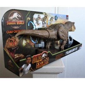 Mattel Jurassic World Tyrannosaurus Rex Dino Escape Stomp N' Escape  Figure