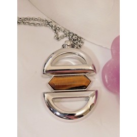 Lia Sophia Beautiful Lia Sophia "MAGNETIC" Necklace, 32-35", Tiger's Eye, NWT
