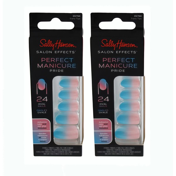 Sally Hansen 2 Pack Salon Effects Perfect Manicure Pride 0V750