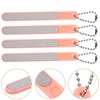 SEWACC 4pcs Portable Nail Files Tools Practical Manicure Nail Trimming