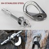 YZTONGPAO 304 Stainless Steel Climbing Anchor Bolt, 25-30KN Rock Climbing
