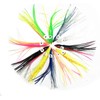 ANCLLO 30 Pieces Multicolor Soft Octopus Lures Squid Rock Baits