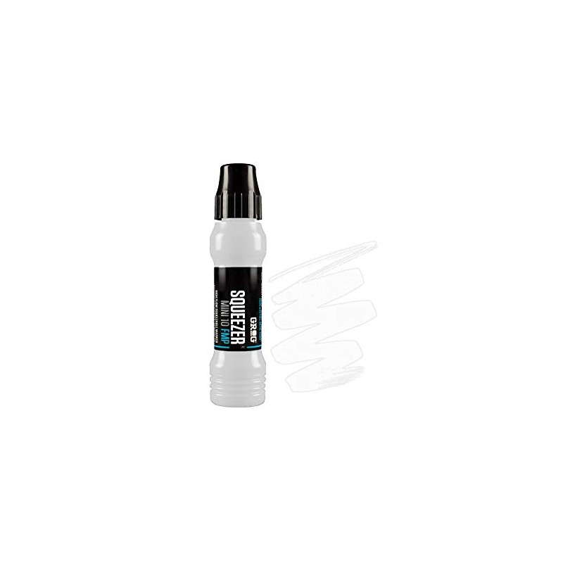 Graff-City Grog 10&nbsp;Mini Markierstift, Textmarker, nachf&uuml;llbar, 10&nbsp;mm Bogotà White -