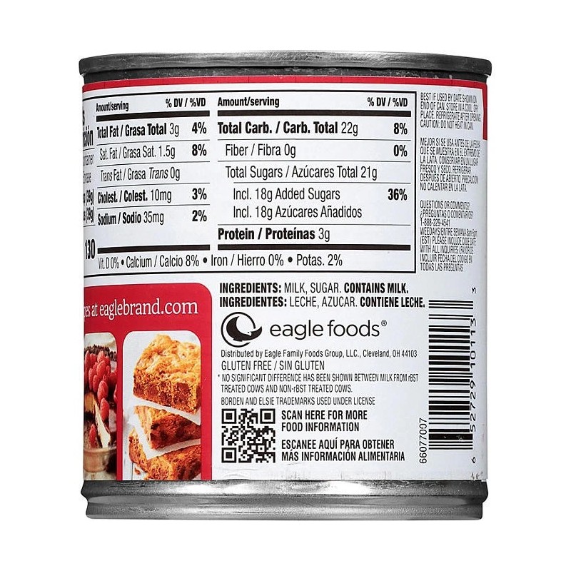 Eagle Brand Sweetened Condensed Milk (14 oz. cans, 4 pk.)