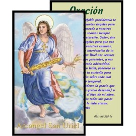 Oracion al Arcangel Uriel para Obtener un Favor Especial Tarjeta de Rezo