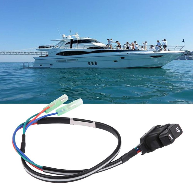 Aramox Power Tilt Switch, Tilt Trim Switch Assembly for Outboard