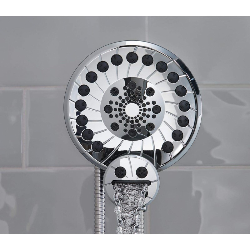 Peerless 76465D Sidekick Two-in-One Shower Combo, Chrome