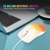 Wired Gaming Mouse with 7 RGB 3600DPI Lightweight Ergonomics Breathable