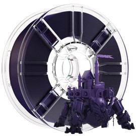 PLA 3D Printing Filament, Shiny 3D PLA Filament 1.75mm Dimensional Accuracy +/- 0.02mm, 3D Printer Gradient Pla Filament 1KG/2.2lb Compatible with 3D Printer and 3D Pen(Blue Purple)