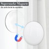 Wzenclave 10 Pairs Shower Curtain Magnetic Weights Round Magnetic Curtain