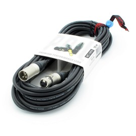 X-LEAD MC10PN100BK PLATINUM series, Very High-Quality Professional Microphone cable - the "Benchmark" for studio and professional live applications. - XLR to XLR - Balanced cables - Original Neutrik connectors: NC3FXX / NC3MXX - MADE IN ITALY ( 10 meters