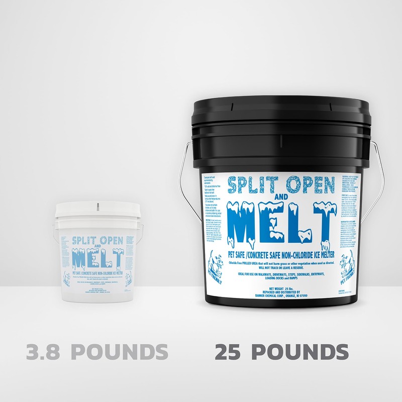 Split Open and Melt Ice Melter for Melting Ice and