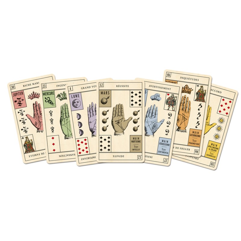 Grimaud Le Nouveau Jeu de la Main Cartomancie - Set