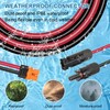 MOOKEERF Solar to XT60i Cable 10AWG with Flame Retardant Protective