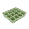 PETINUBE Silicone Freezer Tray, Baby Food Storage Cubes with Clip-On