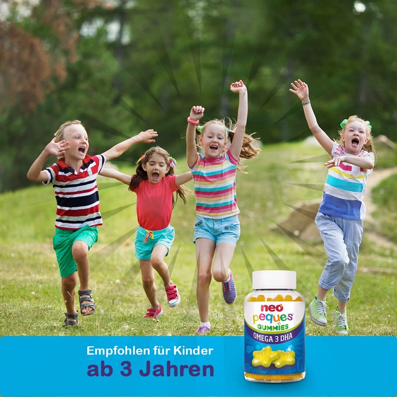 Neo Peques - Omega 3 DHA Gummy Bears for Children