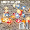 Easter Decoration String Lights Warm Light IP44 Waterproof LED Easter