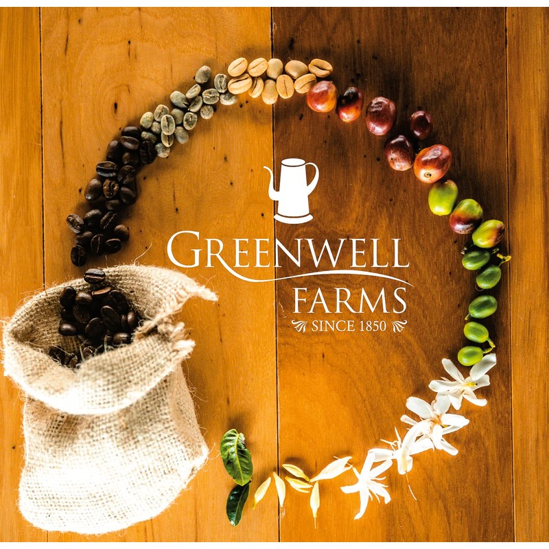 Greenwell Farms 100% Hawaiian Kona Coffee - Macadamia Nut Flavor,