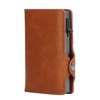 Wallet Aluminium Alloy PU Anti Lost Ultra Thin ID Credit