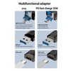 Apitiong Lightning OTG Adapter USB C, 2-in-1 Type C Lightning
