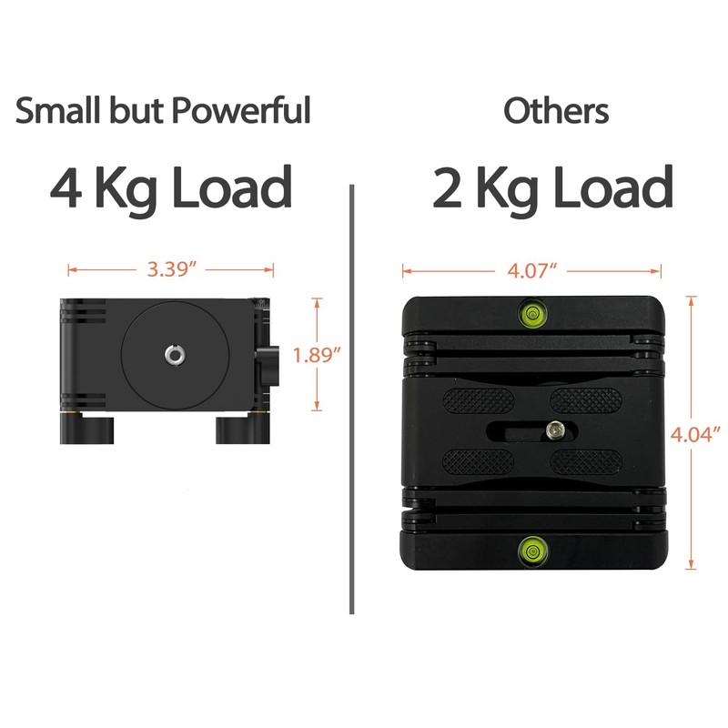Z Flex Tilt Tripod Head - Flexible Angle Pan &