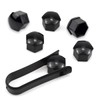 Cozlly Wheel Bolt Caps 17 mm, Wheel Bolts Wheel Nuts,