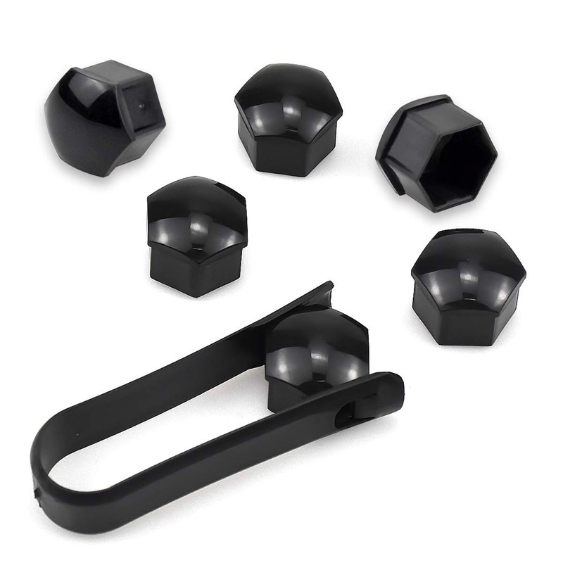 Cozlly Wheel Bolt Caps 17 mm, Wheel Bolts Wheel Nuts,
