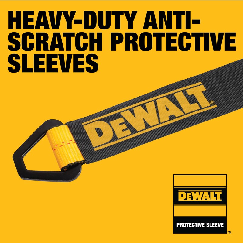 DEWALT DXBC80005 Black/Yellow 2" x 38" Premium Axle Tie Down