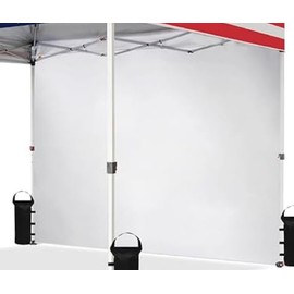 CROWN SHADES SunWall Silver Coated for 10x10 Pop up Canopy Tent, 1 Pack Sidewall Only with Silver Coating (AMFG) (1 Pack, AMFG)