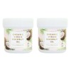 Cocowell Organic Virgin Coconut Oil for Beauty Use 4.7 fl oz (140 ml), Set of Two.