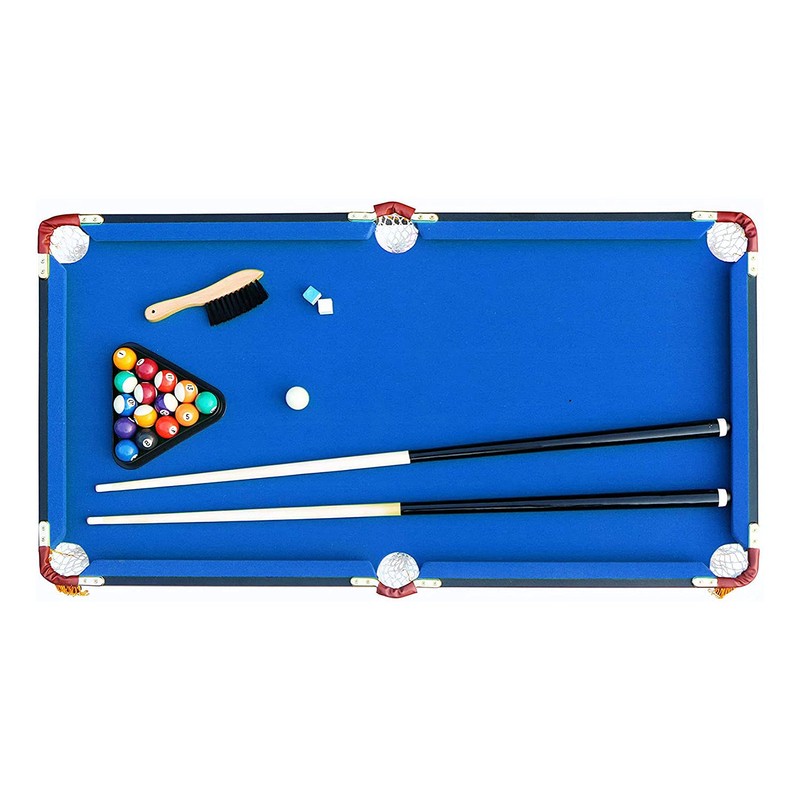 RACK Leo 4-Foot Folding Pool Table - Portable & Beginner