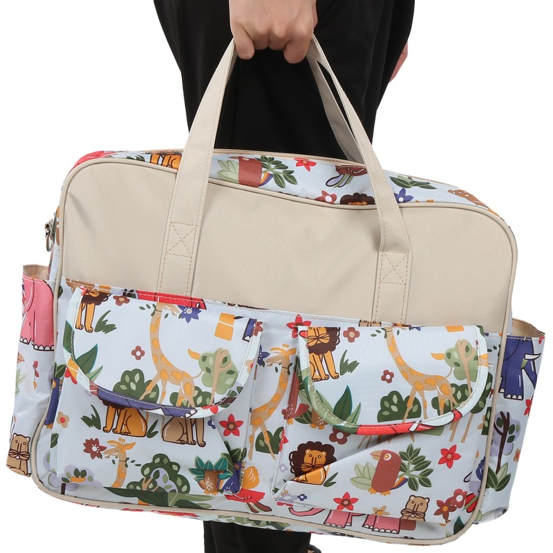Mummy Messenger Bag Multifunctional Maternity Handbag Polyester Pregnant Women Diaper