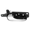 TRQ Rear Left Interior Door Handle Chrome & Black Drivers