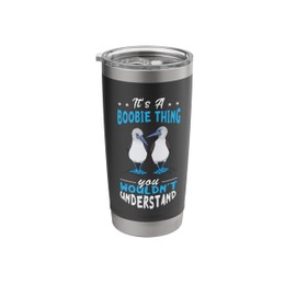 Blue Footed Booby Boobie Thing Tropical Galapagos Bird Stainless Steel Insulated Tumbler
