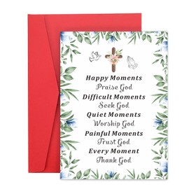 First Communion Gifts for Girls Boys Catholic Easter Gifts for Kids Easter Basket Stuffers for Teens Religious Christian Cards Faith Confirmation Gift for Teenage Christian Gift for Women Men Dedicate