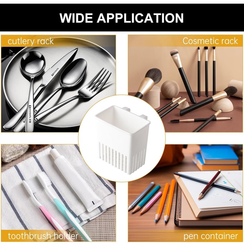 VrotQyn 3 Pcs Utensil Drying Rack Universal Cup Silverware Utensil