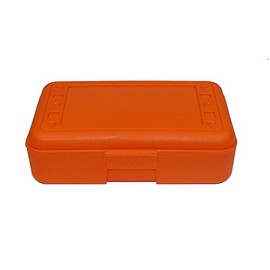 Pencil Box Orange Arts & Crafts Supplies Rom60209 Romanoff Products