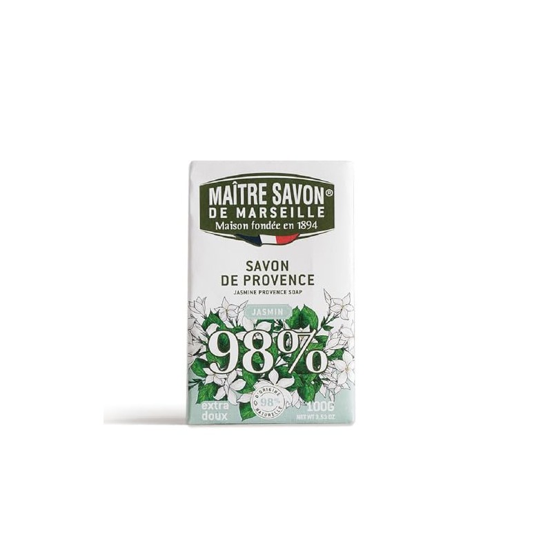 Maitre Savon de Marseille Savon de Marseille (Jasmine) 3.5 oz